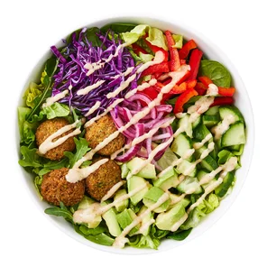 Meal card cover for: Avo Falafel Salad 🌱