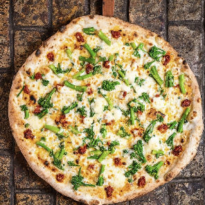 Meal card cover for: Nduja (Garlic Oil) Whole 20-inch Pizza