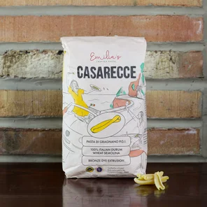 Meal card cover for: Casarecce (1 x 500g packet) Pasta di Gragnano P.G.I.