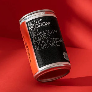 Meal card cover for: Moth: Negroni