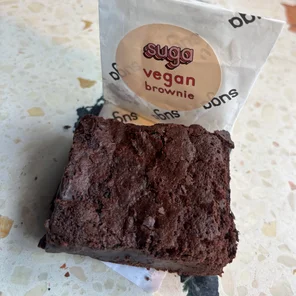 Meal card cover for: Vegan Brownie