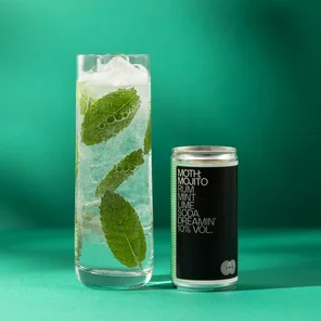 Meal card cover for: MOTH: Mojito