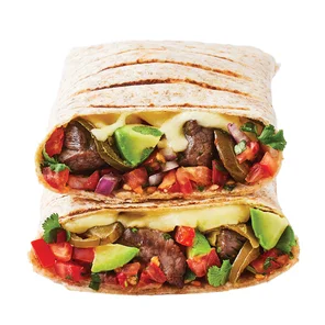 Meal card cover for: Steak and Avo Quesadilla