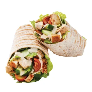 Meal card cover for: Chicken Caesar Wrap