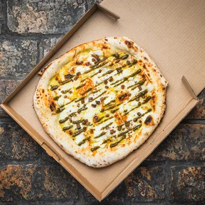 Meal card cover for: Neal’s Yard Dairy 4 Cheese, Jalapeño Salsa & Rye Crumb (V)(G)(M)