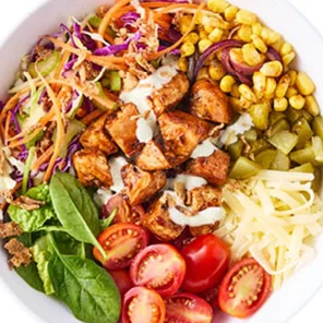 Meal card cover for: 🆕 Smoky Chicken BBQ Salad 🆕