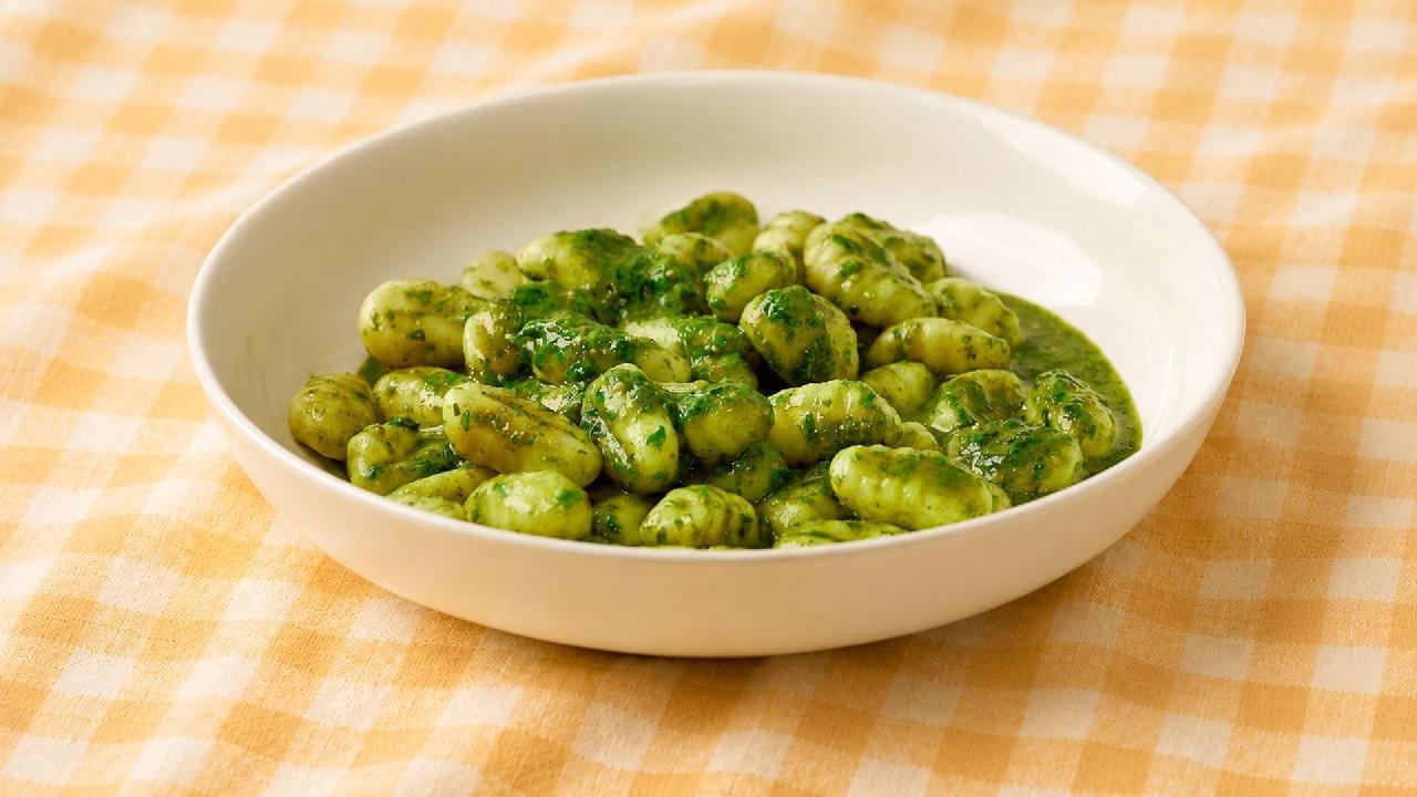Meal card cover for: Pesto al Basilico