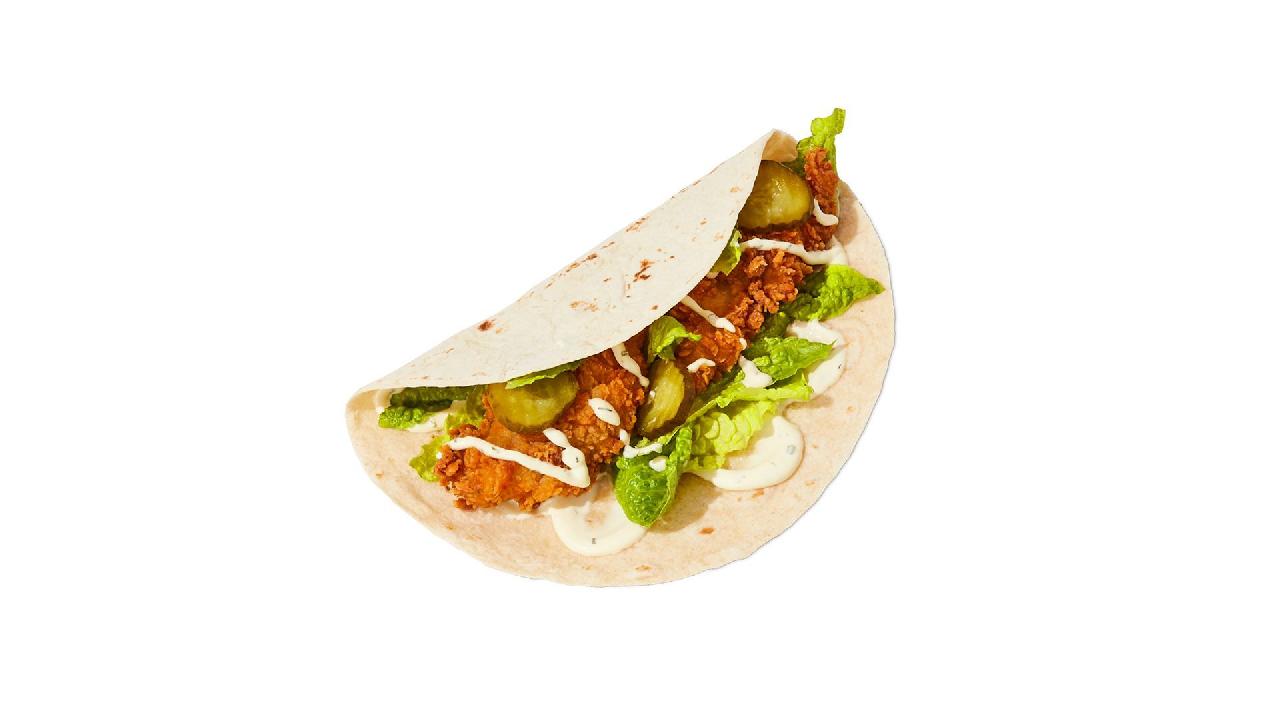 Meal card cover for: Straight Up Wrap
