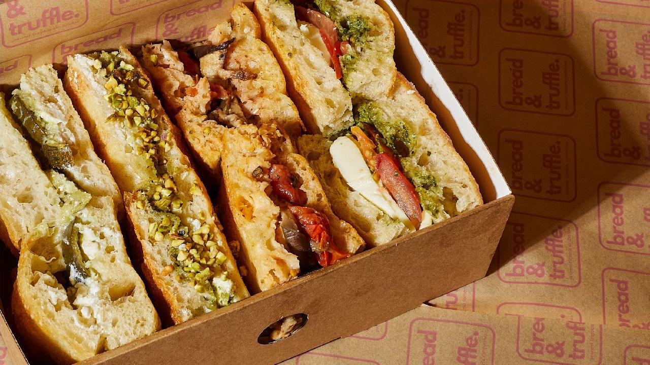 Meal card cover for: The Signature Focaccia Box 2