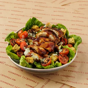 Meal card cover for: Grilled Jerk Chicken Salad