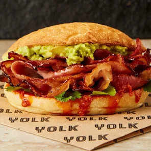 Meal card cover for: Fancy Bacon bap