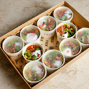 Meal card cover for: Smashed Avo Egg Platter