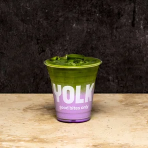 Meal card cover for: Iced Ube Matcha