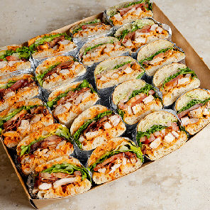 Meal card cover for: Chicken Sandwich Platter
