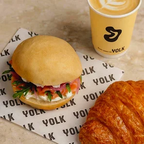 Meal card cover for: Bap, Pastry & Drink bundle
