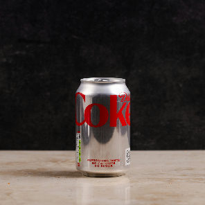Meal card cover for: Diet Coke