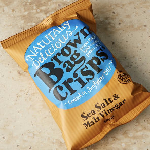 Meal card cover for: Sea salt & Vinegar crisps