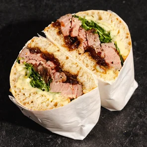 Meal card cover for: Steak Béarnaise