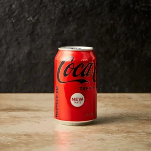 Meal card cover for: Coke Zero