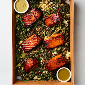 Meal card cover for: Baked Salmon & Salad (choice of salad)