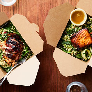 Meal card cover for: Takeaway Crockery / Cutlery
