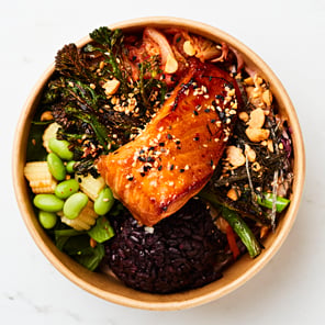 Meal card cover for: Teriyaki Salmon Poké Bowl