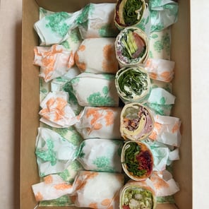 Meal card cover for: Mixed Wrap Platter