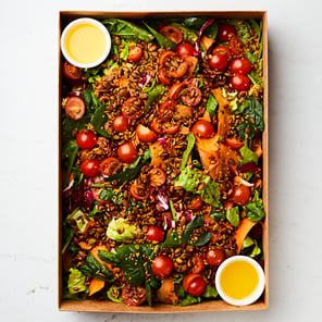 Meal card cover for: Mixed Leaf Rainbow Salad