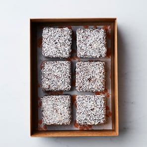 Meal card cover for: Lamington Box