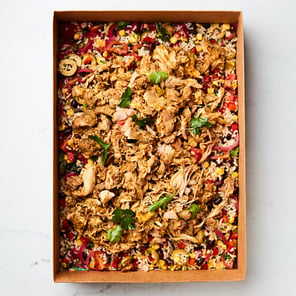 Meal card cover for: Chicken Shawarma & Salad (choice of salad)
