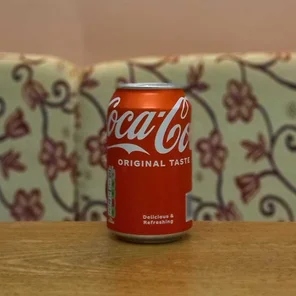Meal card cover for: Coke