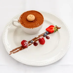 Meal card cover for: Tiramisu
