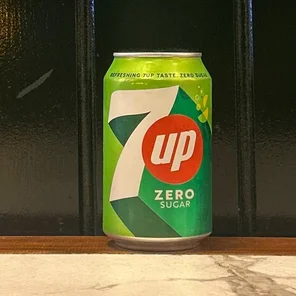 Meal card cover for: 7 Up