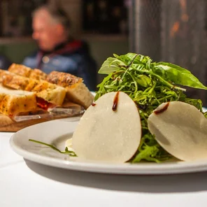 Meal card cover for: Rucola e Parmigiano