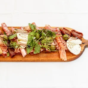 Meal card cover for: Antipasto Misto