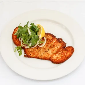 Meal card cover for: Pollo Milanese con Finocchio e Rucola