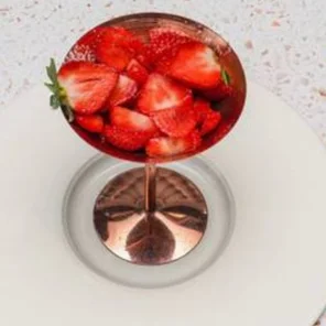 Meal card cover for: Fresh Strawberries