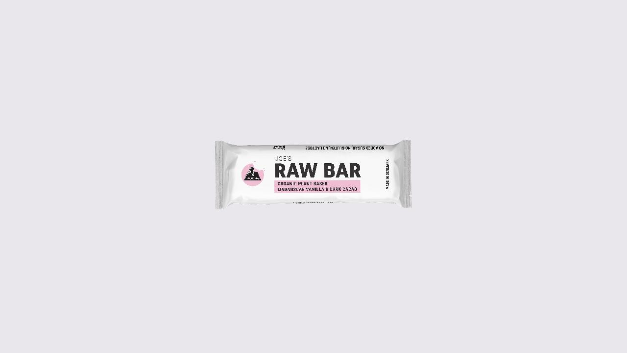 Meal card cover for: JOE's Vanilla Raw Bar