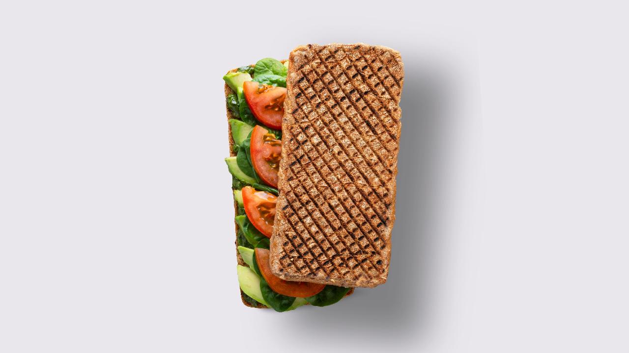 Meal card cover for: Vegan Avocado Sandwich 
