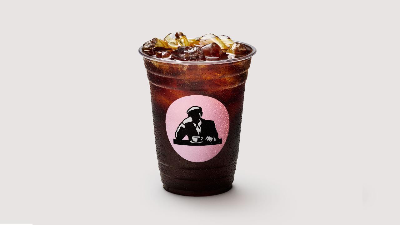Meal card cover for: Iced Americano