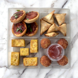 Meal card cover for: Veggie Delight Finger Food Platter