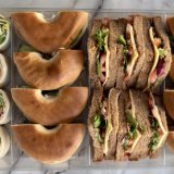 Meal card cover for: Large Vegan Sandwich & Rolls Platter
