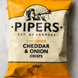 Meal card cover for: Crisps - Cheese & Onion