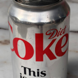 Meal card cover for: Diet Coca Cola