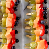 Meal card cover for: Mini Fruit Kebabs