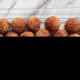 Meal card cover for: Katsu Arancini
