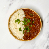 Meal card cover for: Coconut Beef & Bean Curry