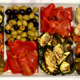 Meal card cover for: Mixed Vegetarian Antipasti Platter