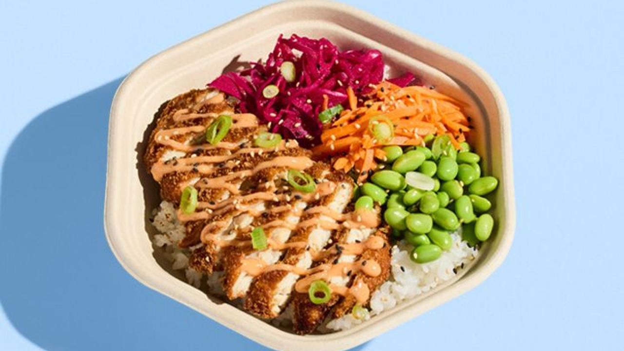 Meal card cover for: Crispy Chicken Katsu Sushi Bowl