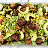 Meal card cover for: Rainbow Falafel - Sharing